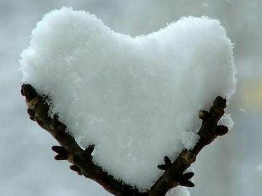 neve a cuore