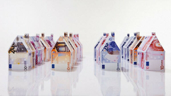 Houses made of euros