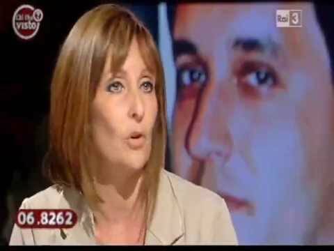 Marisa Gentile, moglie di Davide Cervia (sullo sfondo=