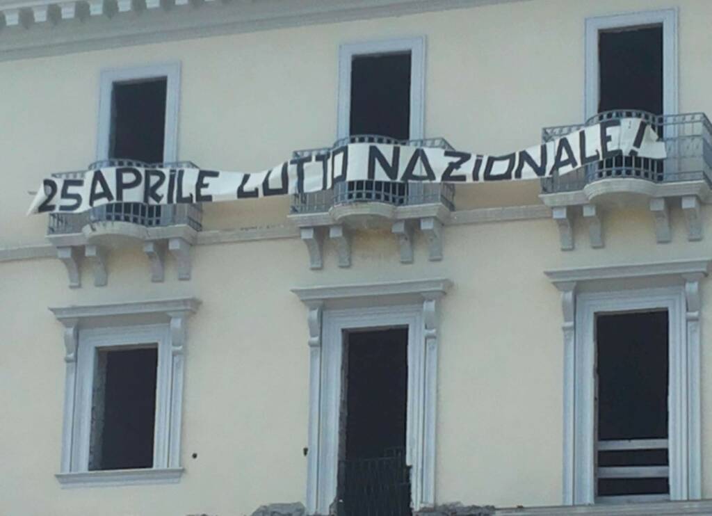 striscione rocca