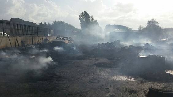 INCENDIO CIAMPINO