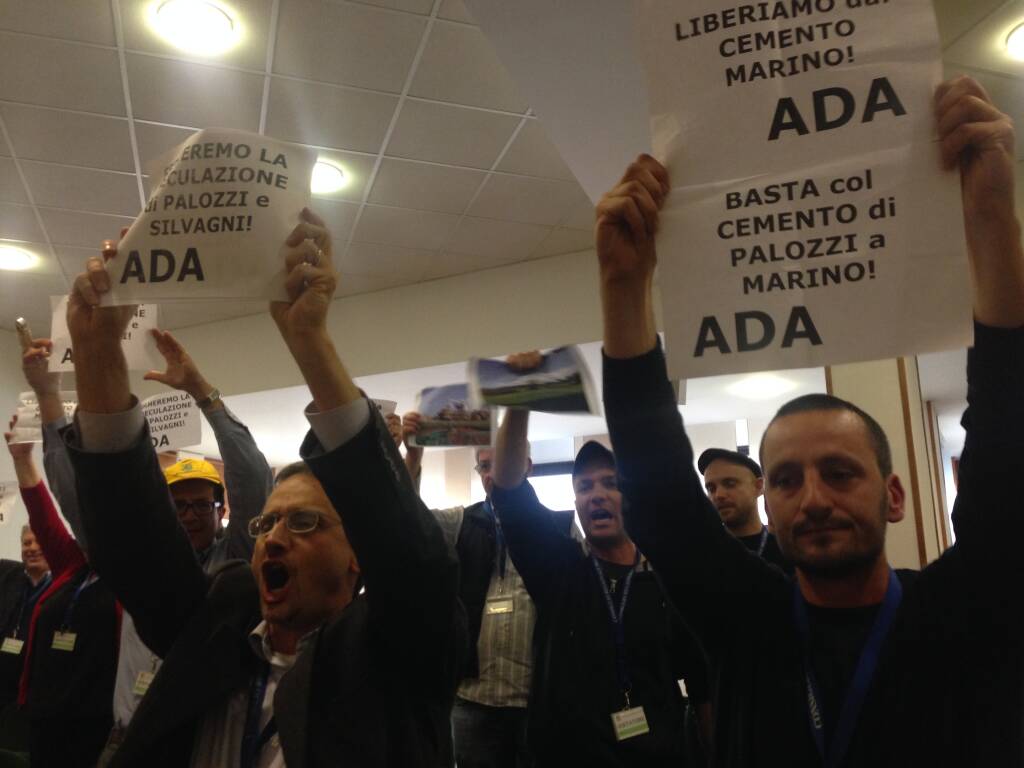 PISANA, PROTESTA DEI CITTADINI DI MARINO: "NO AL CEMENTO" - FOTO 5