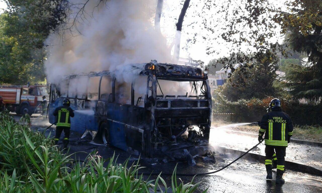 pompieri incendio