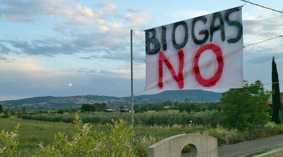 no biogas