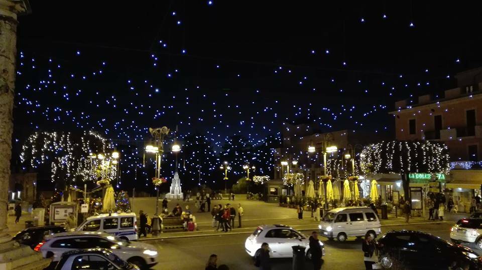 luminarie genzano piazza