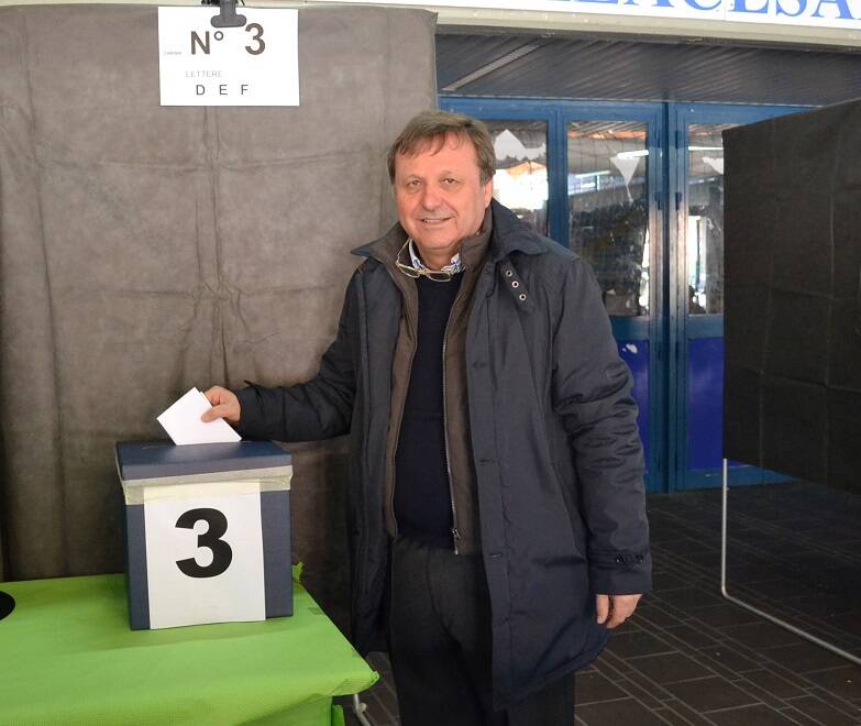 Giorgio Ercolani al voto