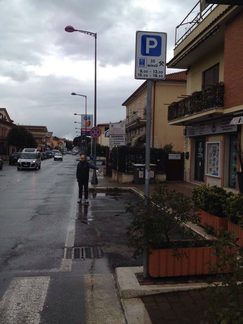 parcheggi comune di Ciampino