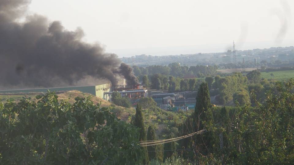 incendio discarica roncigliANO 2