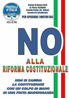 riforma costituzionale