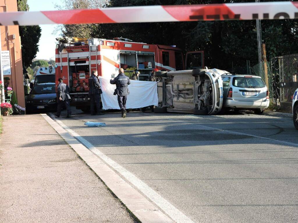 incidente genzano mortale