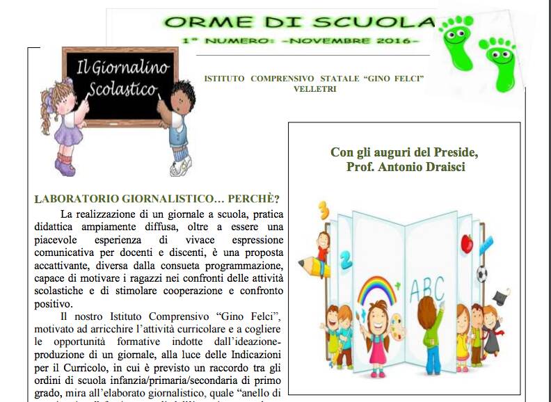 orme di scuola