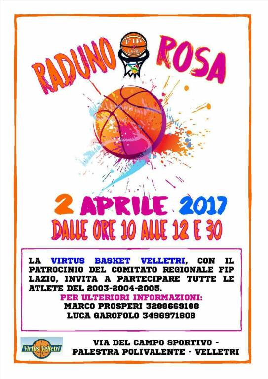 Raduno in Rosa - 2 aprile 2017 - Velletri
