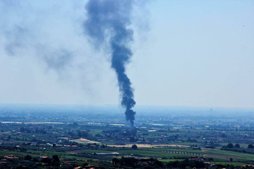 incendio cinque archi