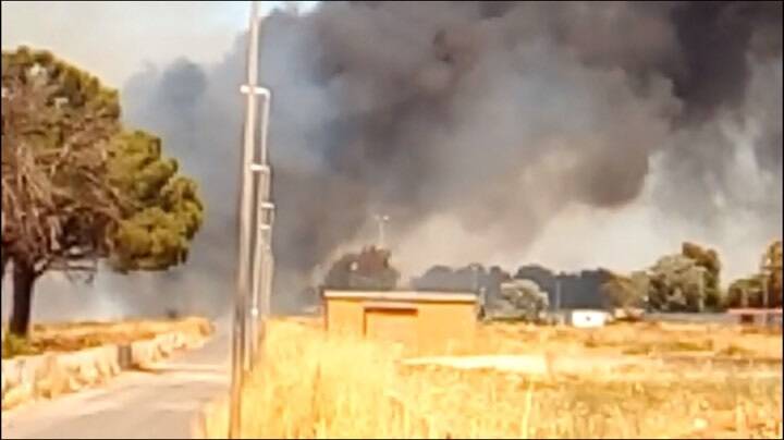 campo rom incendio 1