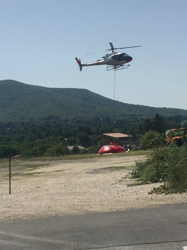 elicottero incendi