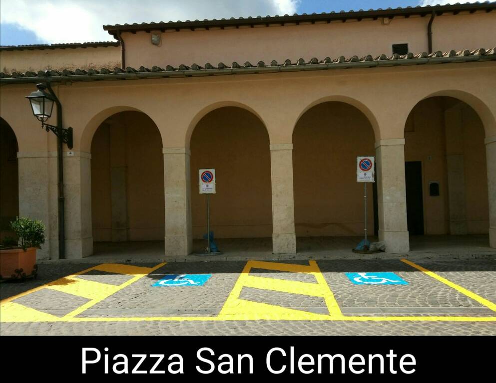 posti disabili san clemente