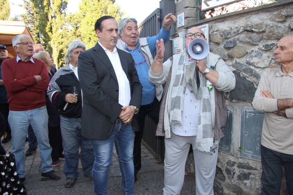 protesta Centro Anziani Rocca di Papa