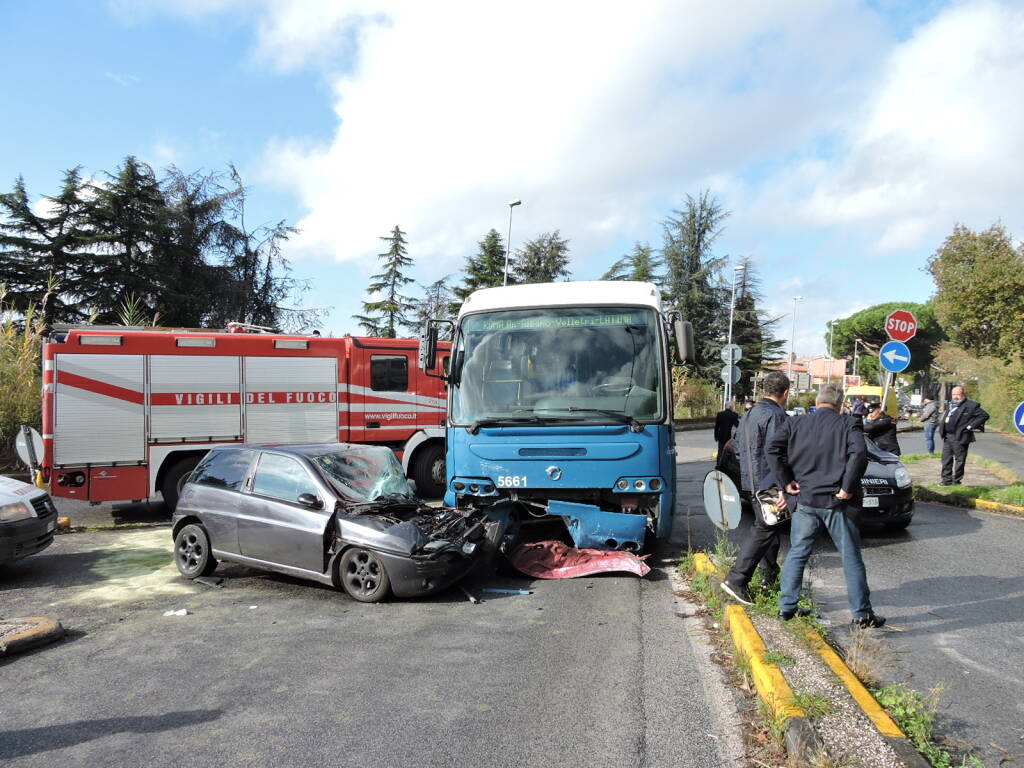 incidente genzano