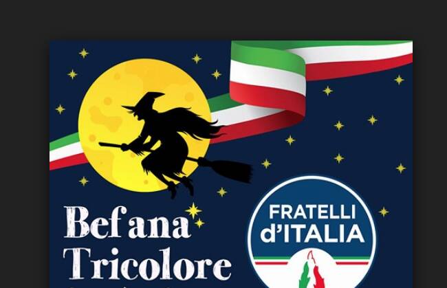 befana tricolore