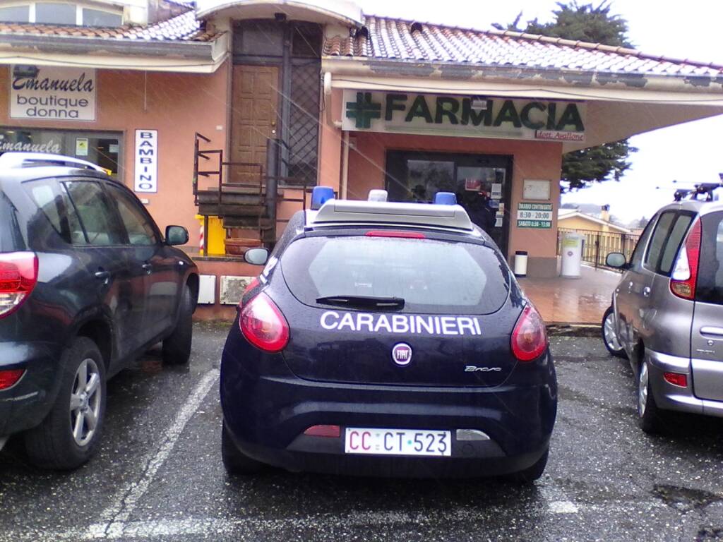 rapina farmacia rocca di papa