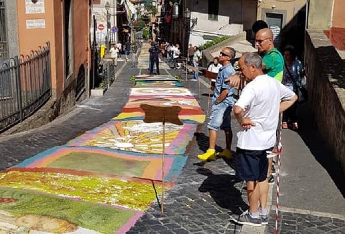 infiorata rocca di papa