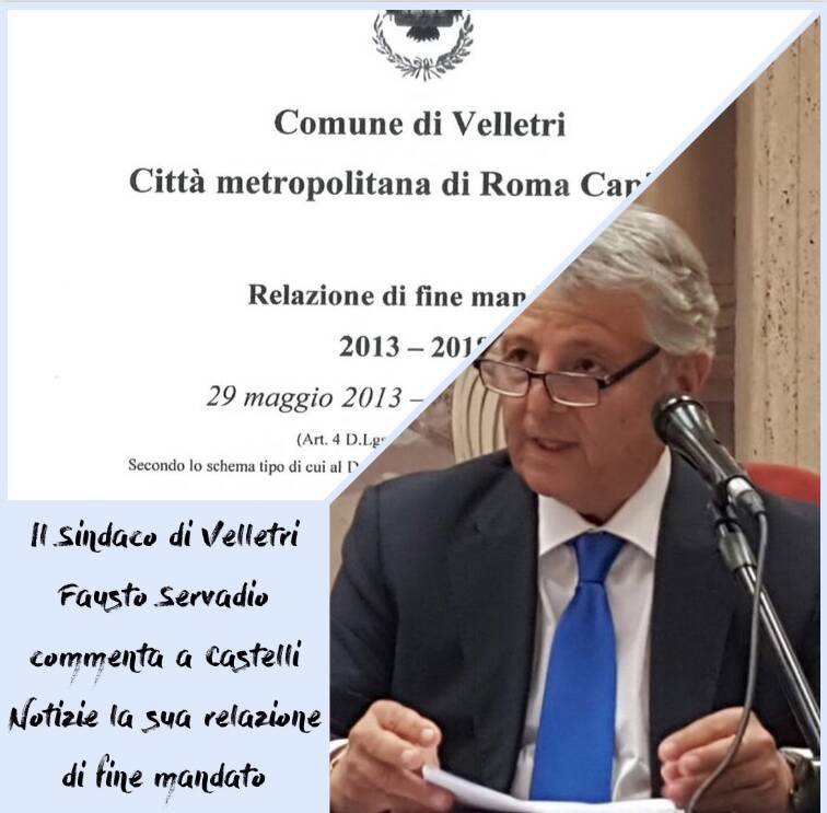 servadio relazione fine mandato