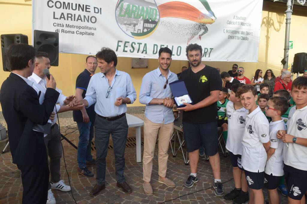 premiazione alla Asd Waterpolis PAllanuoto