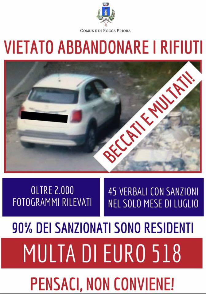 abbandonare i rifiuti