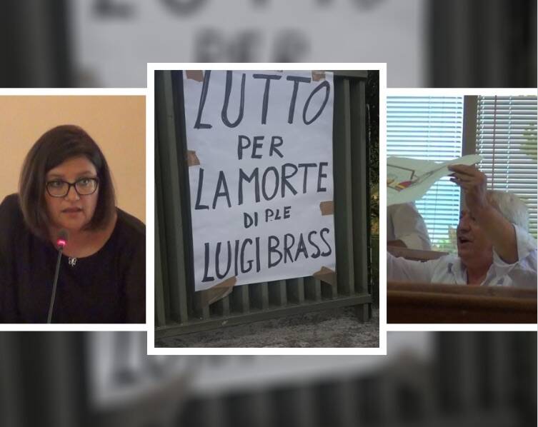 Consiglio Lariano su piazzale Luigi Brass, Verri - Mattacchioni