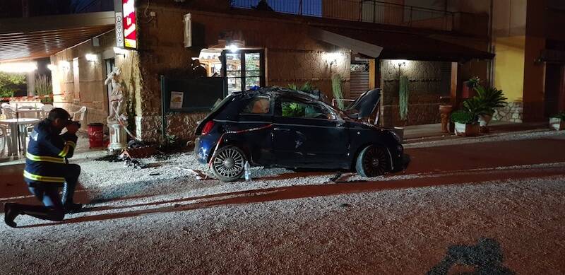 incidente 28enne aprilia a cisterna di latina