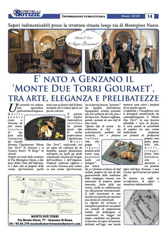 monte due torri gourmet