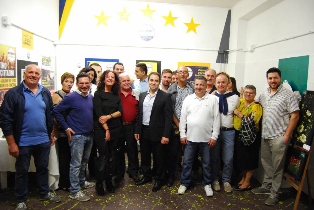 Inaugurazione nuova sede M5s Pavona Castel gandolfo