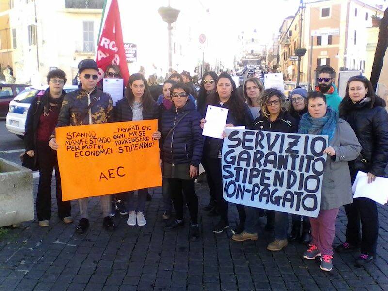 manifestazione progetto colonna genzano