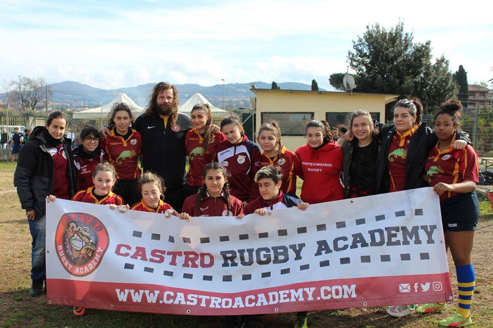 rugby frascati union femminile con castrogiovanni