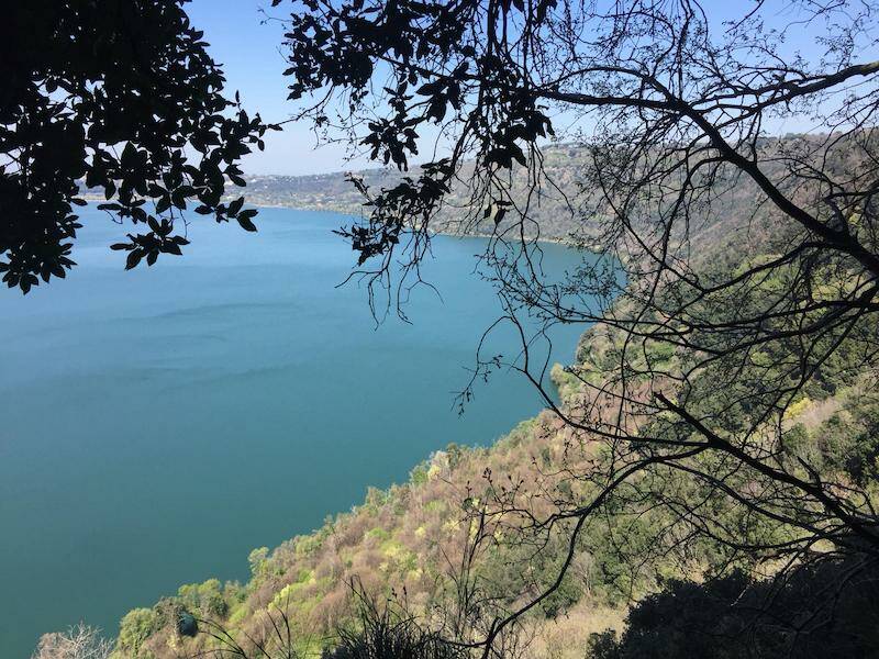 lago albano dal sentiero