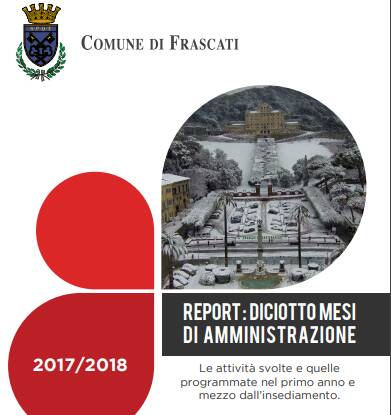 report comune di frascati