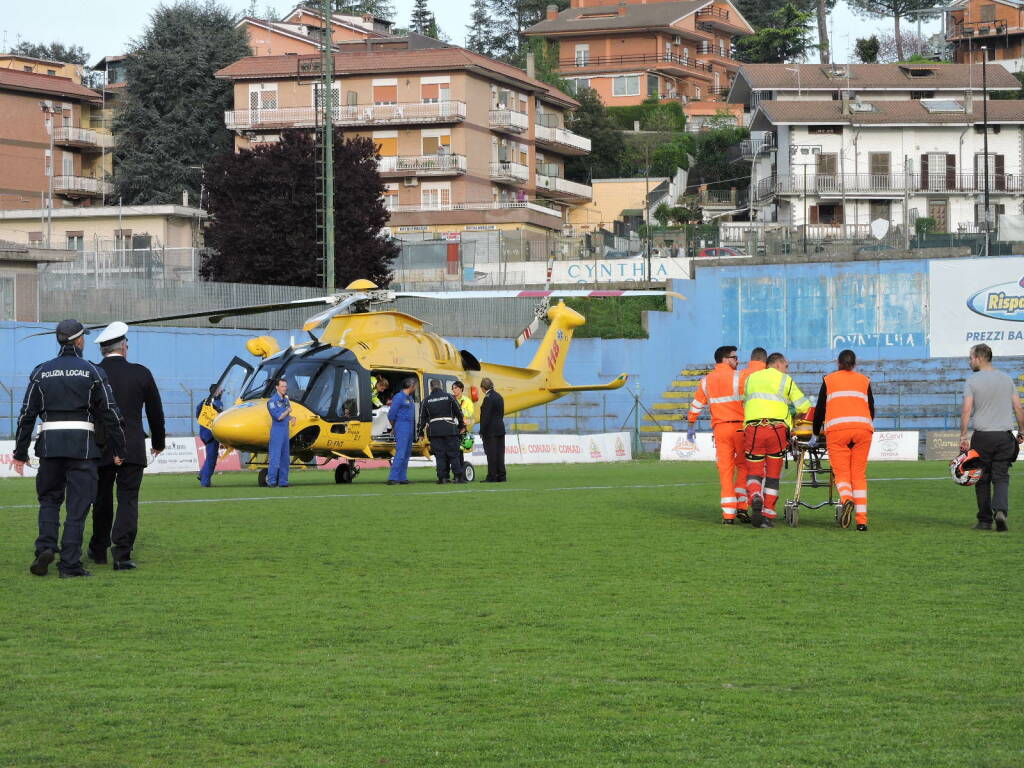 incidente genzano_elisoccorso