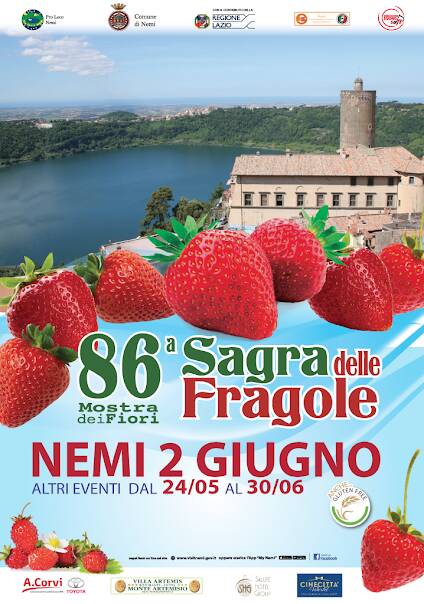 sagra delle fragole nemi 2019