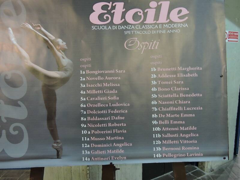 etoile nomi protagonisti