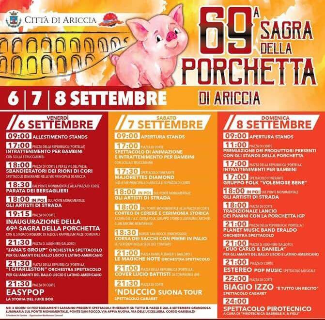 programma sagra porchetta