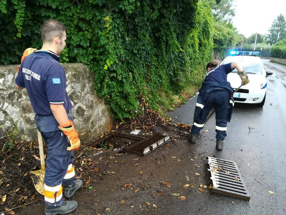 protezione civile velletri in azione