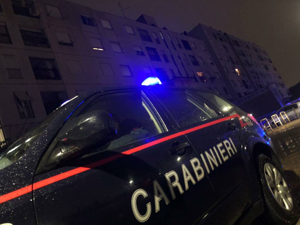 L'operazione antidroga dei Carabinieri di questa mattina a Tor Bella Monaca (1)