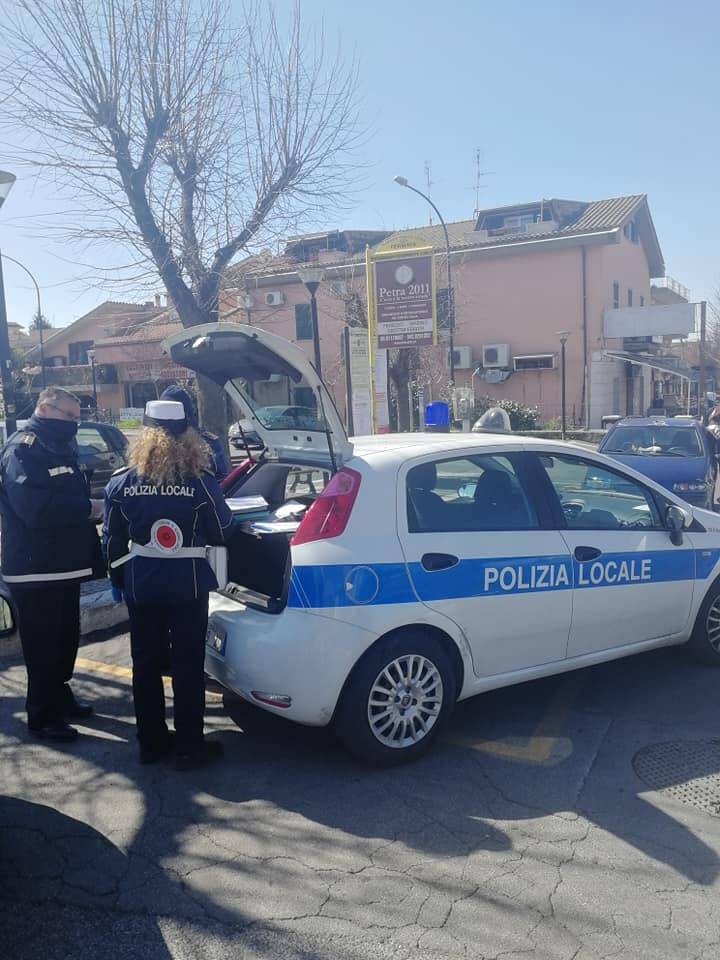 controllo polizia locale albano castel gandolfo covid19