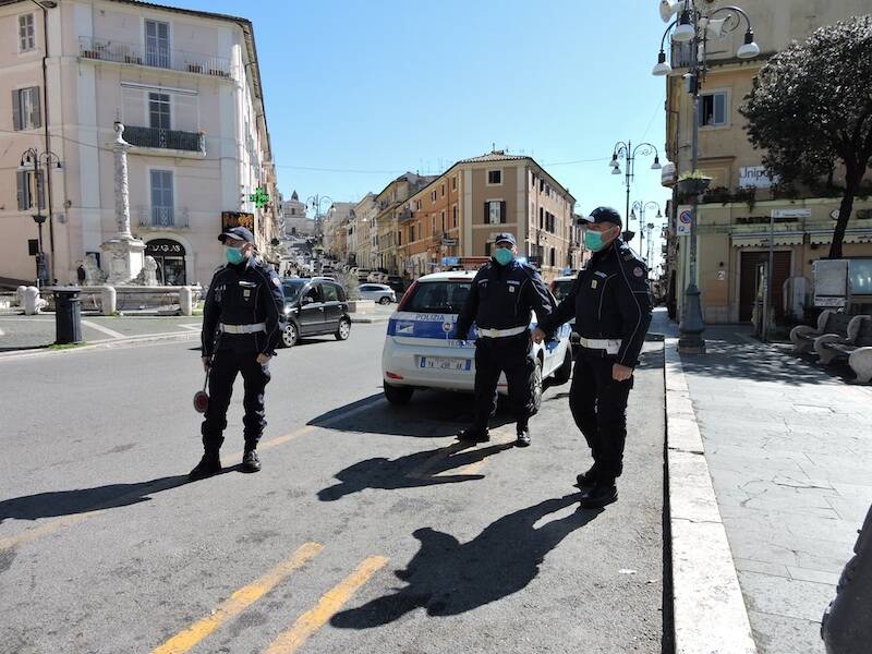 polizia locale genzano coronavirus