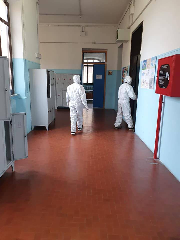 sanificazione scuole frascati