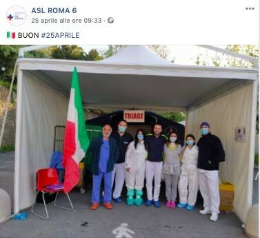 comandini su foto ospedale