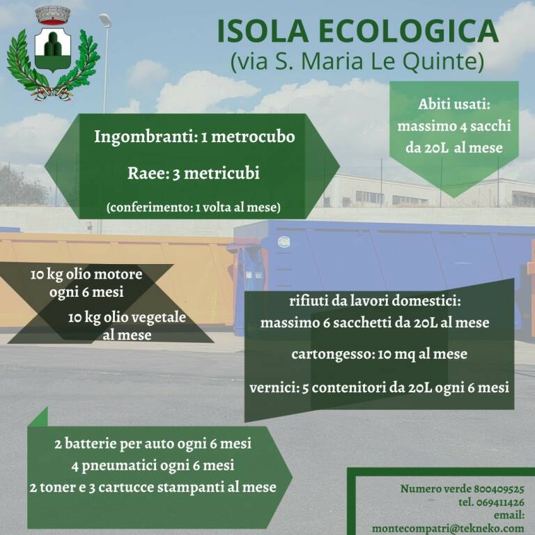 Monte Compatri Isola Ecologica