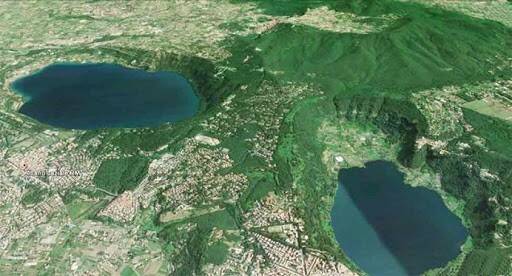 lago albano e lago di nemi