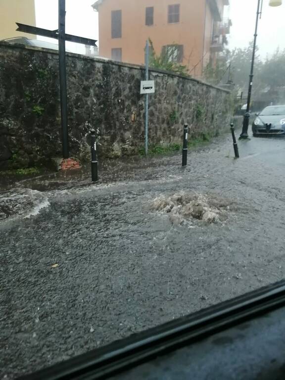 Rocca di Papa maltempo