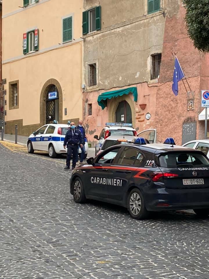 carabinieri e polizia locale monte compatri